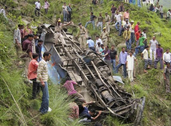 Uttarakhand: Over 40 passengers killed as bus falls into 60-ft gorge in ...