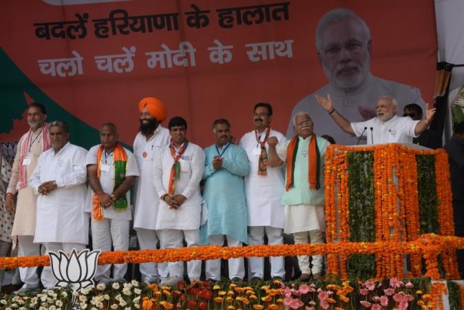 BJP Creates History with Absolute Majority in Haryana, Single Largest ...