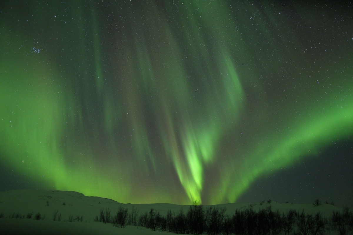 Aurora Borealis: Breathtaking Pictures of Northern Lights from Arctic