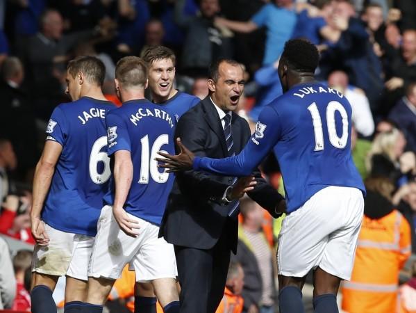 Everton will be hoping to continue their good form against United Everton