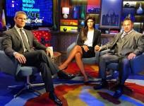 Teresa Giudice And Joe With Andy Cohen