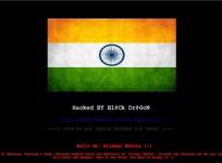 Indian Hackers defaced PPP's website in reply to the comment over Kashmir by Bilawal Bhutto