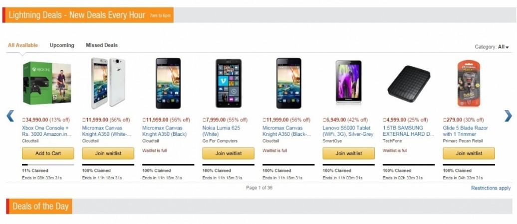 Deals of the Day. Amazon sale