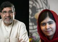 Malala Yousafzai and Kailash Satyarthi