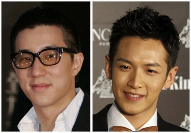 Jaycee Chan and Taiwanese actor Kai Ko, who have both been arrested on drugs charges. China bans actors with criminal records from TV, movies