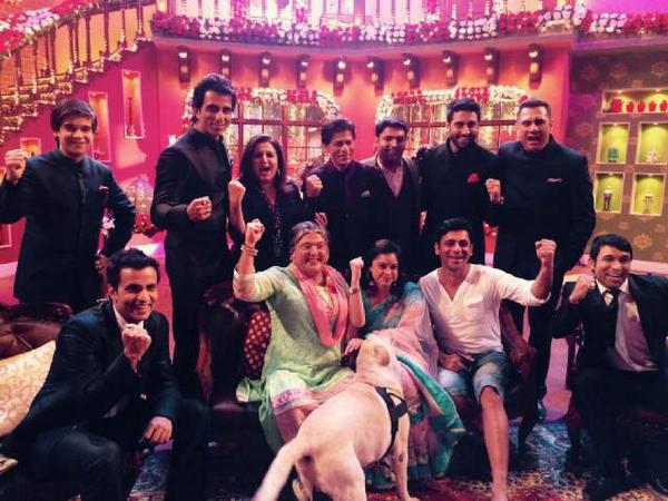 Shah Rukh Khan's 'Happy New Year' Team on 'Comedy Nights With Kapil'