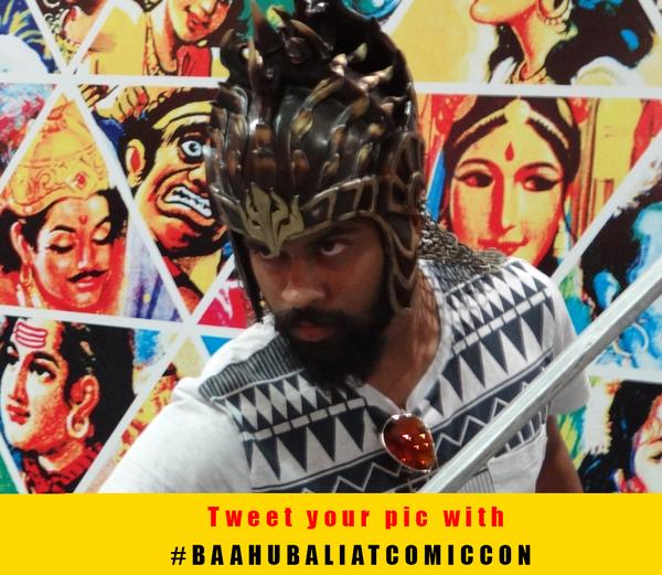 'Baahubali' At Hyderabad ComicCon: Makers Overwhelmed By Fans' Enthusiasm 'Baahubali' At Hyderabad ComicCon: Makers Overwhelmed By Fans' Enthusiasm