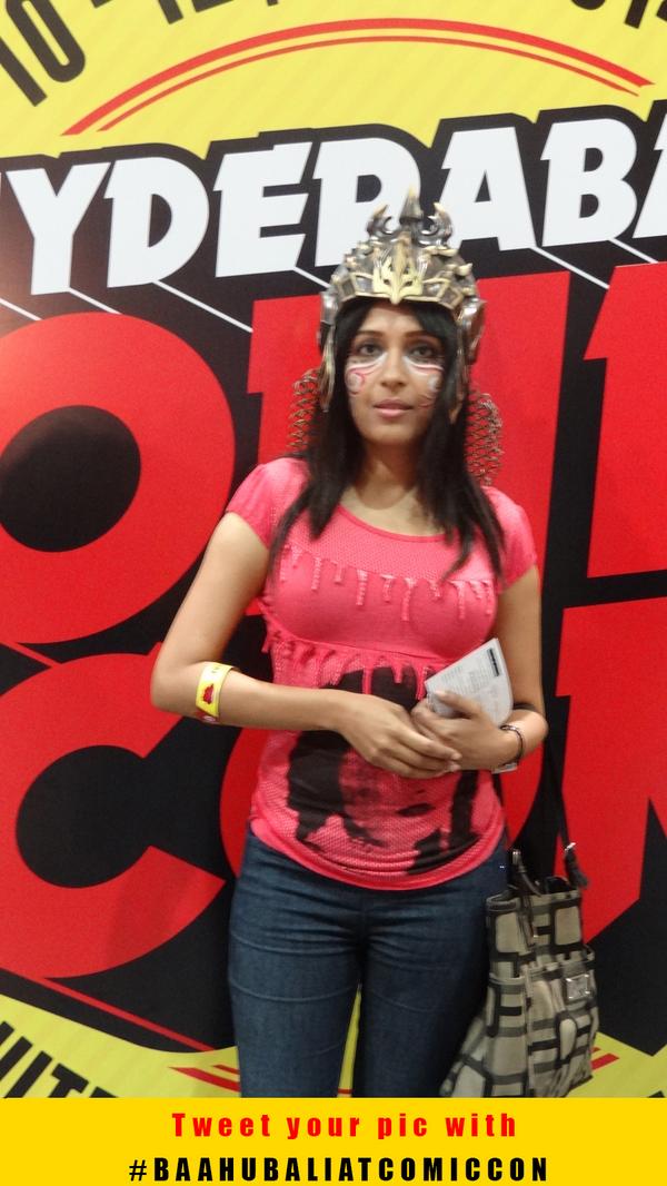 'Baahubali' At Hyderabad ComicCon: Makers Overwhelmed By Fans' Enthusiasm 'Baahubali' At Hyderabad ComicCon: Makers Overwhelmed By Fans' Enthusiasm