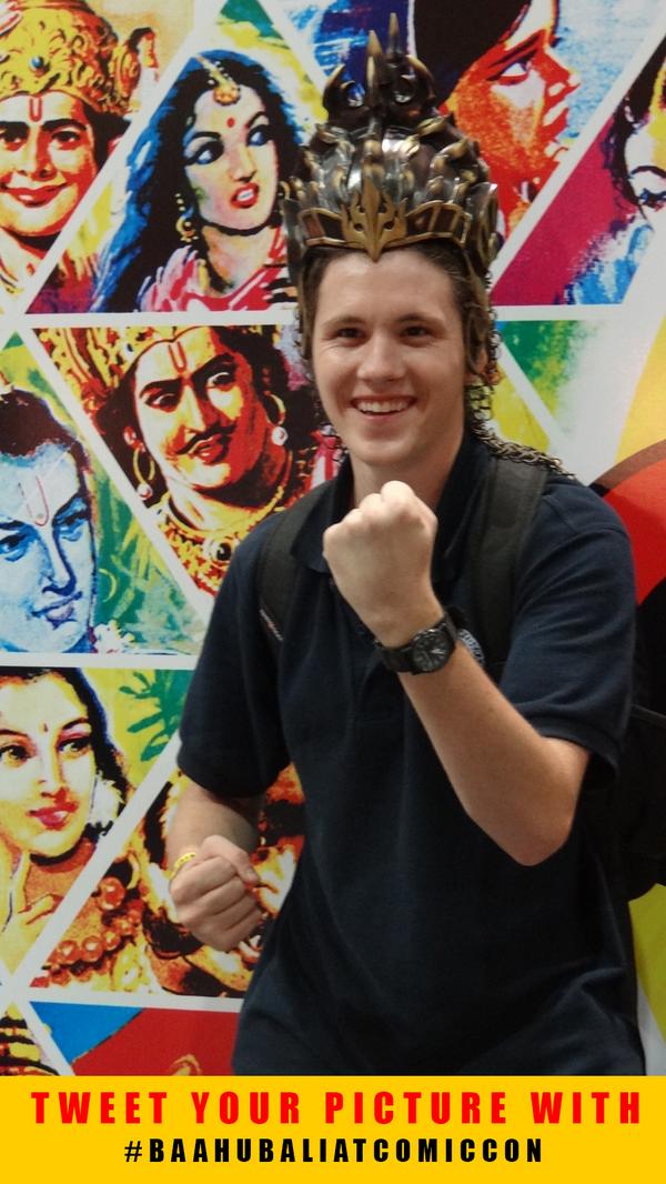 'Baahubali' At Hyderabad ComicCon: Makers Overwhelmed By Fans' Enthusiasm 'Baahubali' At Hyderabad ComicCon: Makers Overwhelmed By Fans' Enthusiasm