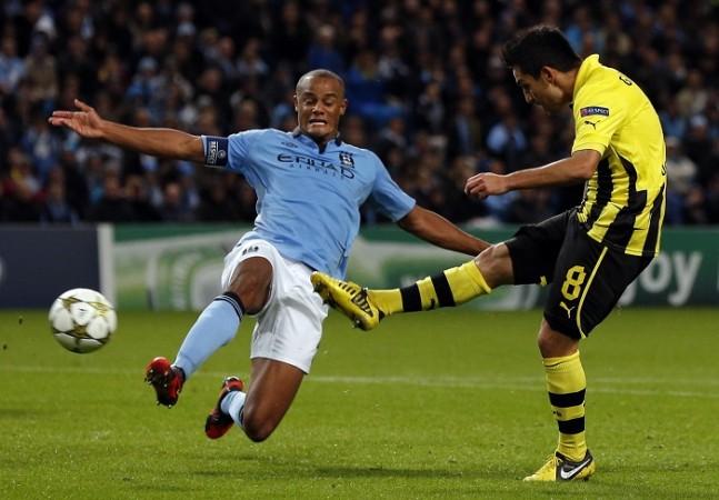 Vincent Kompany Manchester City Ilkay Gundogan Borussia Dortmund