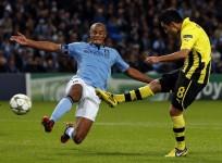 Vincent Kompany Manchester City Ilkay Gundogan Borussia Dortmund