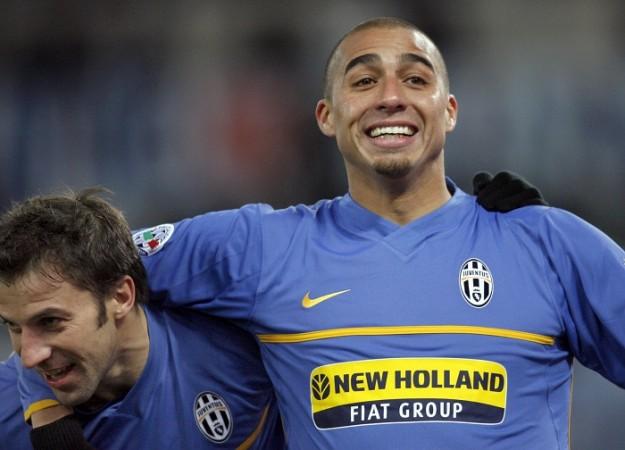 The two Juventus legends Alessandro Del Piero and David Trezeguet will go head-to-head in the ISL Alessandro Del Piero David Trezeguet Juventus