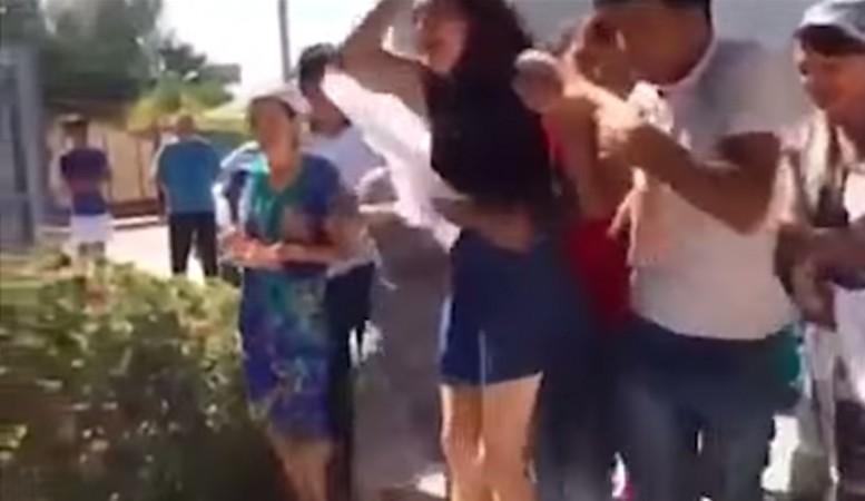 Kazak Bride Dragged into Forced Wedding, Ancient Custom in Kazakhstan Kazak Bride Dragged into Forced Wedding, Ancient Custom in Kazakhstan