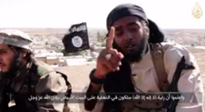 In its latest propaganda video, ISIS has featured jihadi fighters from US,France and Germany.