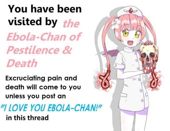 The Ebola-Chan meme has gone viral in West African countries. Ebola Chan Meme