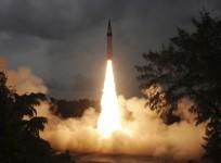 Missile test fired