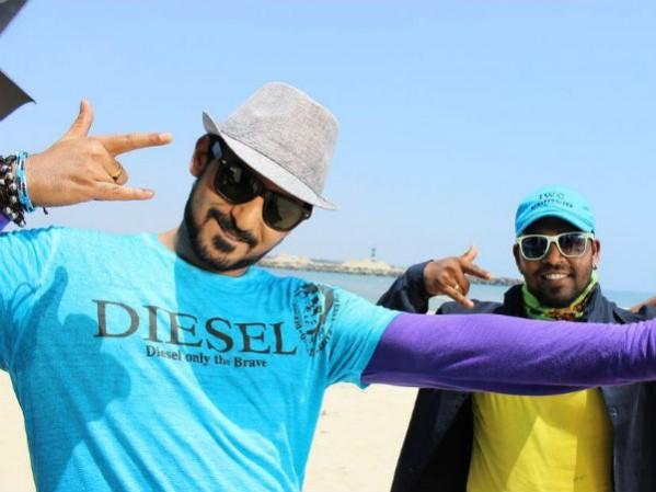 A still of Prajwal Devaraj from Neenade Naa