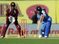 Virat Kohli India Denesh Ramdin West Indies