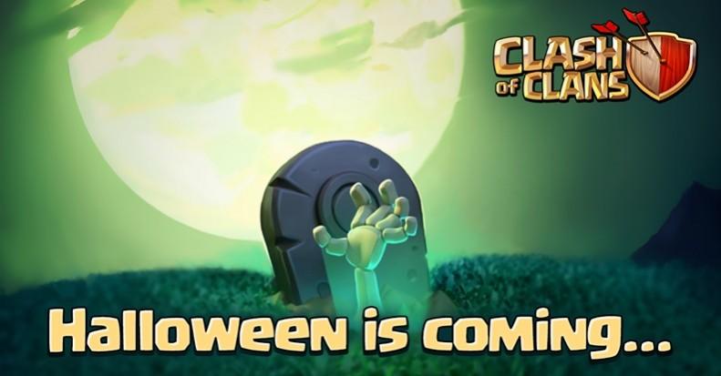 Clash of Clans will soon be releasing Halloween update. Clash of Clans