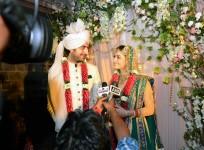 Dia Mirza Weds Long-Time Beau Sahil Sangha, Looks Splendid in Ritu Kumar Lehenga