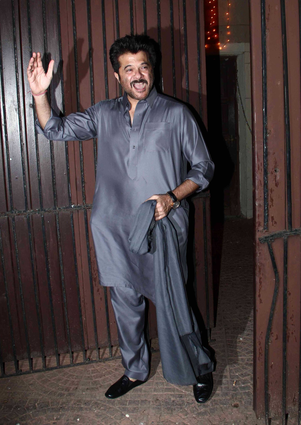 Anil Kapoor was seen enjoying a pre Diwali bash Anil Kapoor