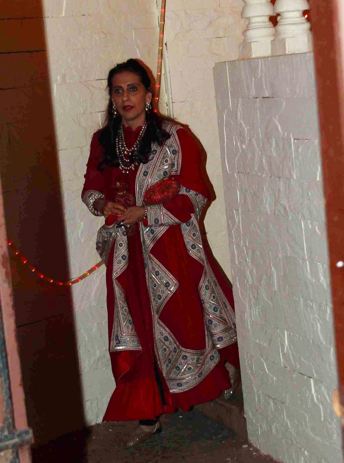 Anil Kapoor's wife Sunita in the Pre Diwali Bash party Pre Diwali Bash