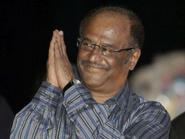 A picture of Rajinikanth. Rajinikanth