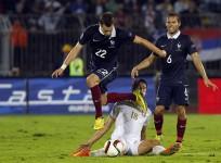 Morgan Schneiderlin Yohan Cabaye France Serbia Filip Djuricic