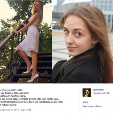 A Nazi-themed beauty pageant, where attractive female contestants A Nazi-themed beauty pageant, where attractive female contestants