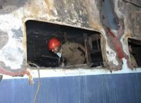 Woman set ablaze