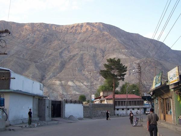 Gilgit-Baltistan area of PoK