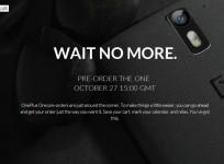 OnePlus One Pre-Order page