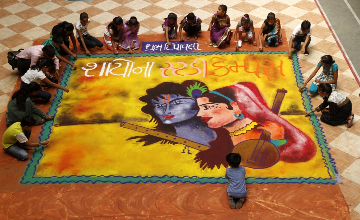 Beautiful Rangoli Designs for Diwali