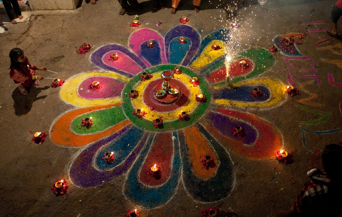Beautiful Rangoli Designs for Diwali