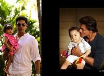 SRK-AbRam and Abhishek-Aaradhya