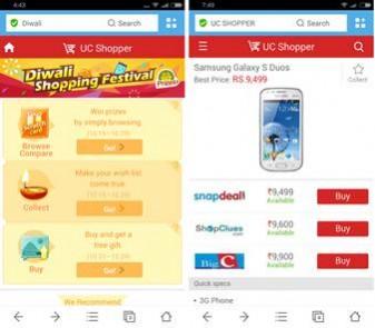 UCBrowser launches Diwali Shopping Festival UCBrowser launches Diwali Shopping Festival
