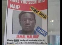The fake poster claiming that an illegal migrant infected with Ebola is on the run,even found its way in a city medical unit in Leicester.