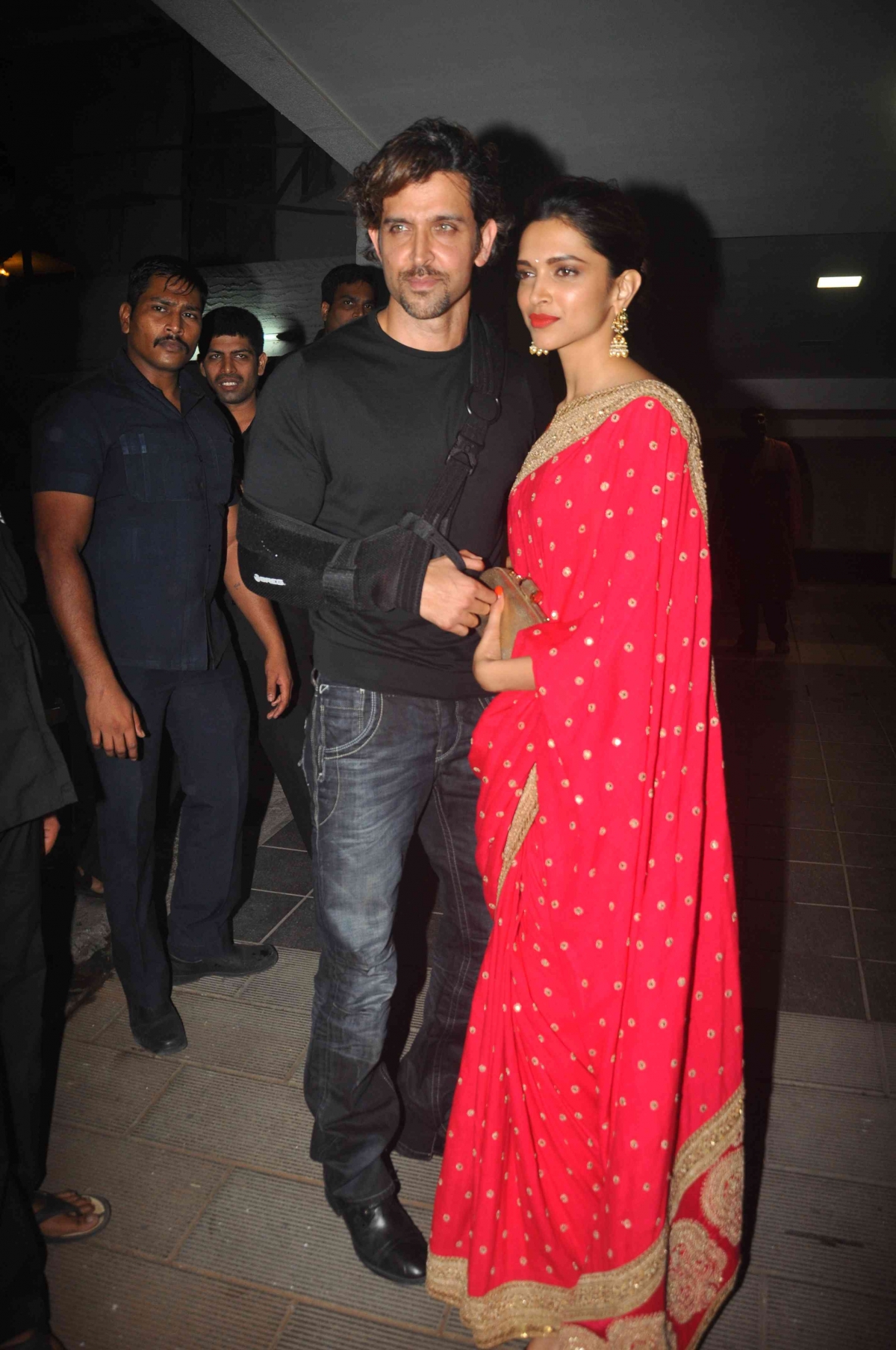 Hrithik Roshan and Deepika Padukone