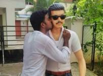 'Kaththi' Star Vijay's Statue Unveiled