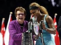 Serena Williams Billie Jean King WTA Finals
