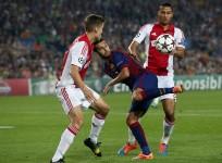 Pedro Rodriguez Barcelona Ajax Niklas Moisander Ricardo van Rhijn