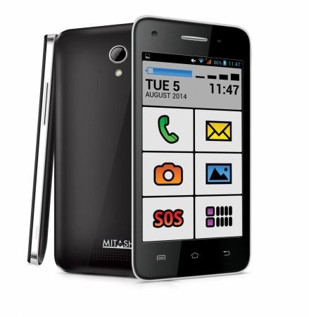 Mitashi Play Senior, android smartphone for senior citizens