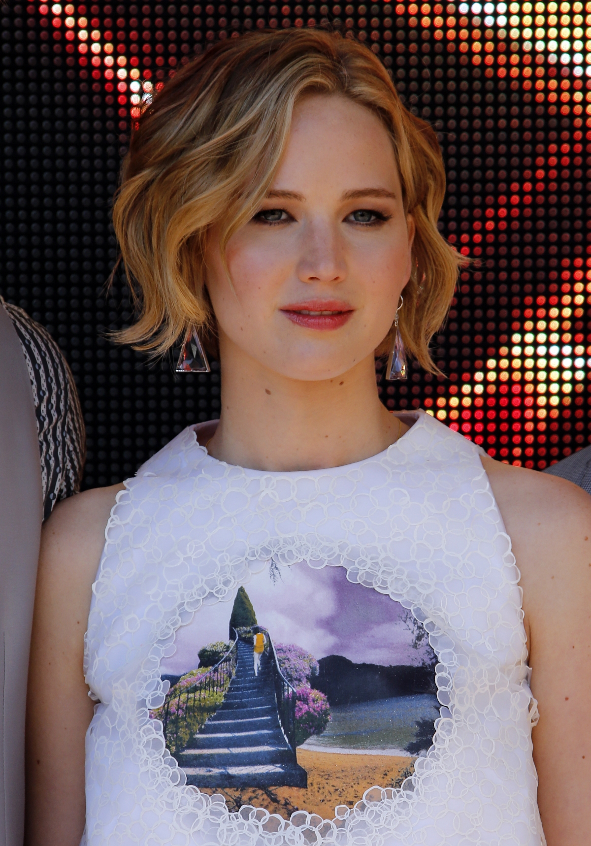 Oops: Jennifer Lawrence's Nip Slip At Hunger Games Premiere