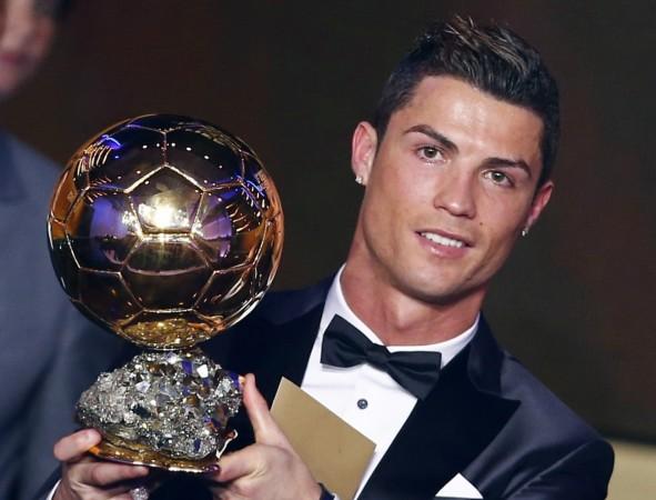 Real Madrid's Ronaldo was the winner of the 2013 Ballon d'Or Cristiano Ronaldo