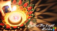 quilled-tea-light-holder