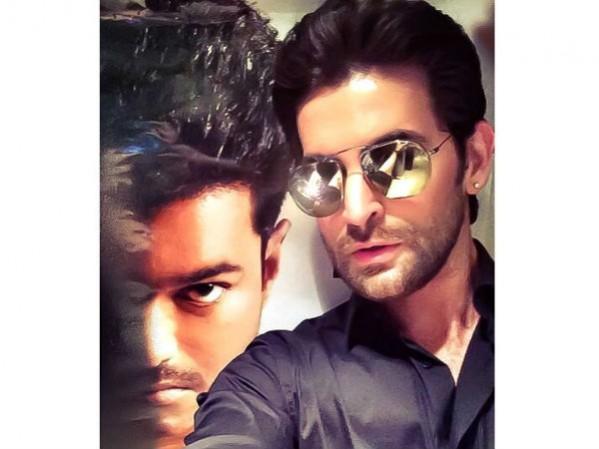 A selfie of Neil Nitin Mukesh. Neil Nitin Mukesh