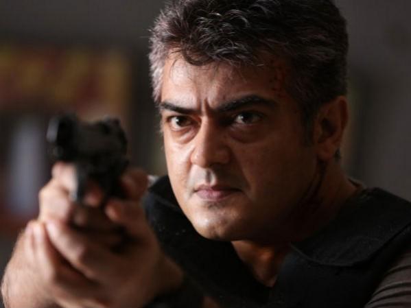 A picture of Ajith from Vijay's