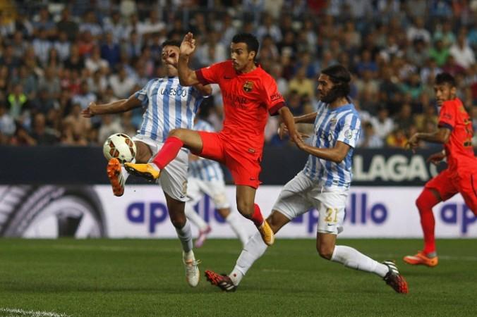 Pedro prefers Arsenal over Liverpool if he is to make a move from Barcelona in the January transfer window Pedro Barcelona Weligton Sergio Sanchez Malaga
