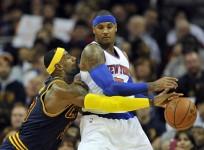 LeBron James Cleveland Cavaliers Carmelo Anthony New York Knicks
