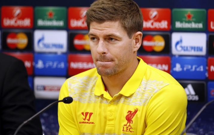 Gerrard is currently on the final year of his Liverpool contract Steven Gerrard